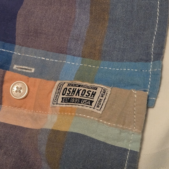 Lot of 2 Boys shirts size 5 and 5/6 *Place* and OshKosh - Picture 5 of 12